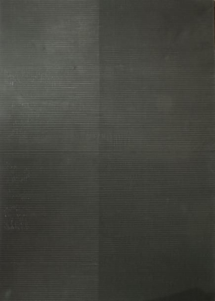 Lines Report black ½ by Jean Degottex