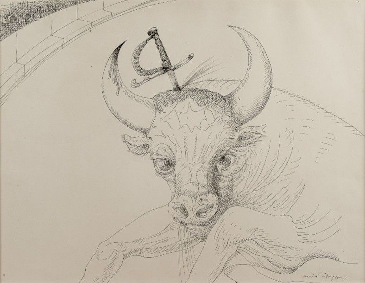 Thrust by André Masson