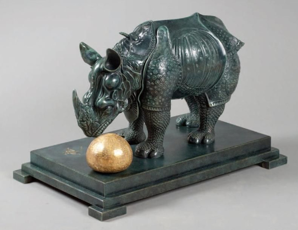 Rhinoceros dressed in lace by Salvador Dali