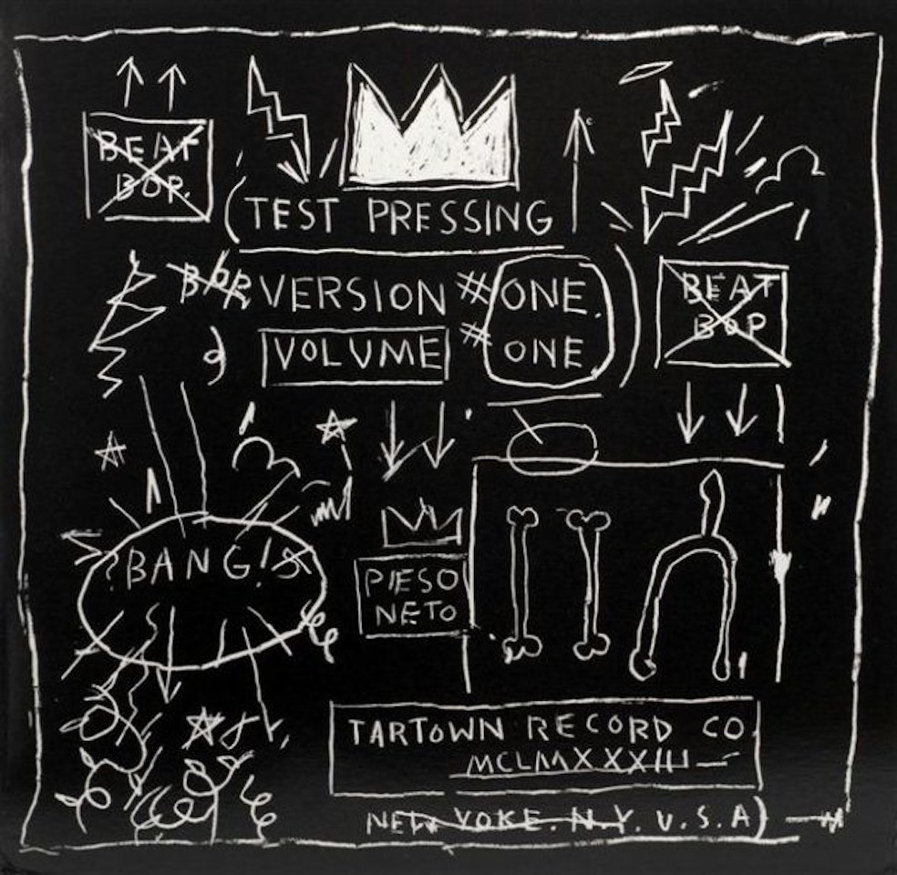 Ramelzee by Jean-Michel Basquiat