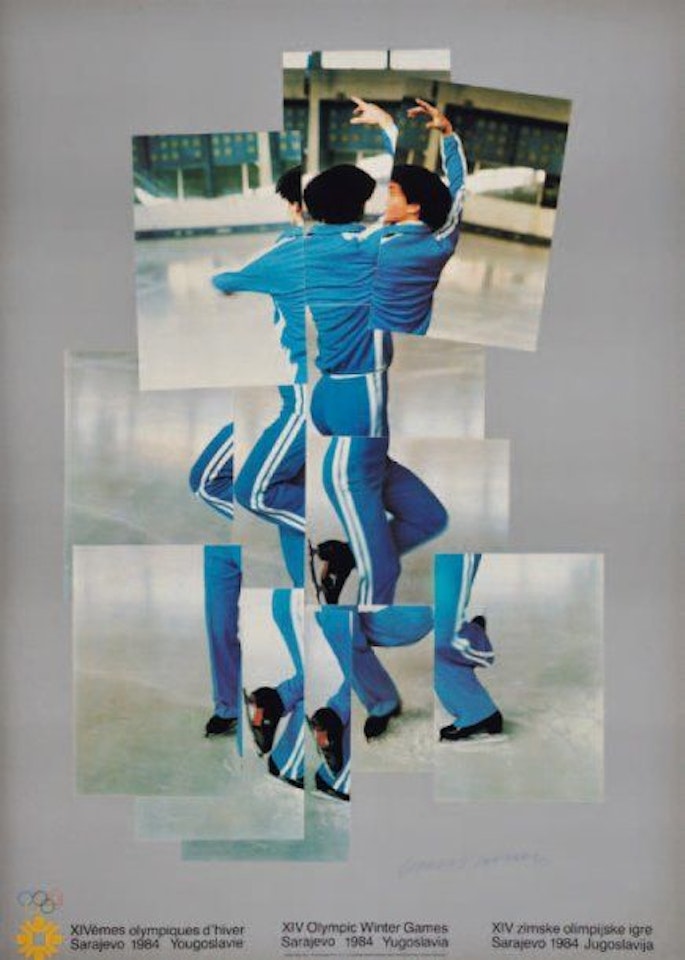 The dancer by David Hockney