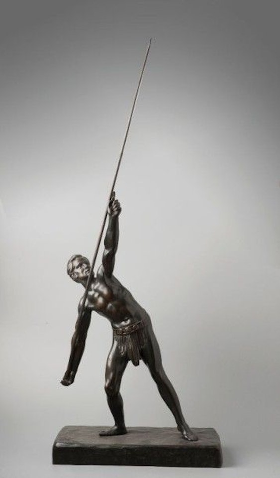 Bronze Javelin Thrower by Demetre Chiparus