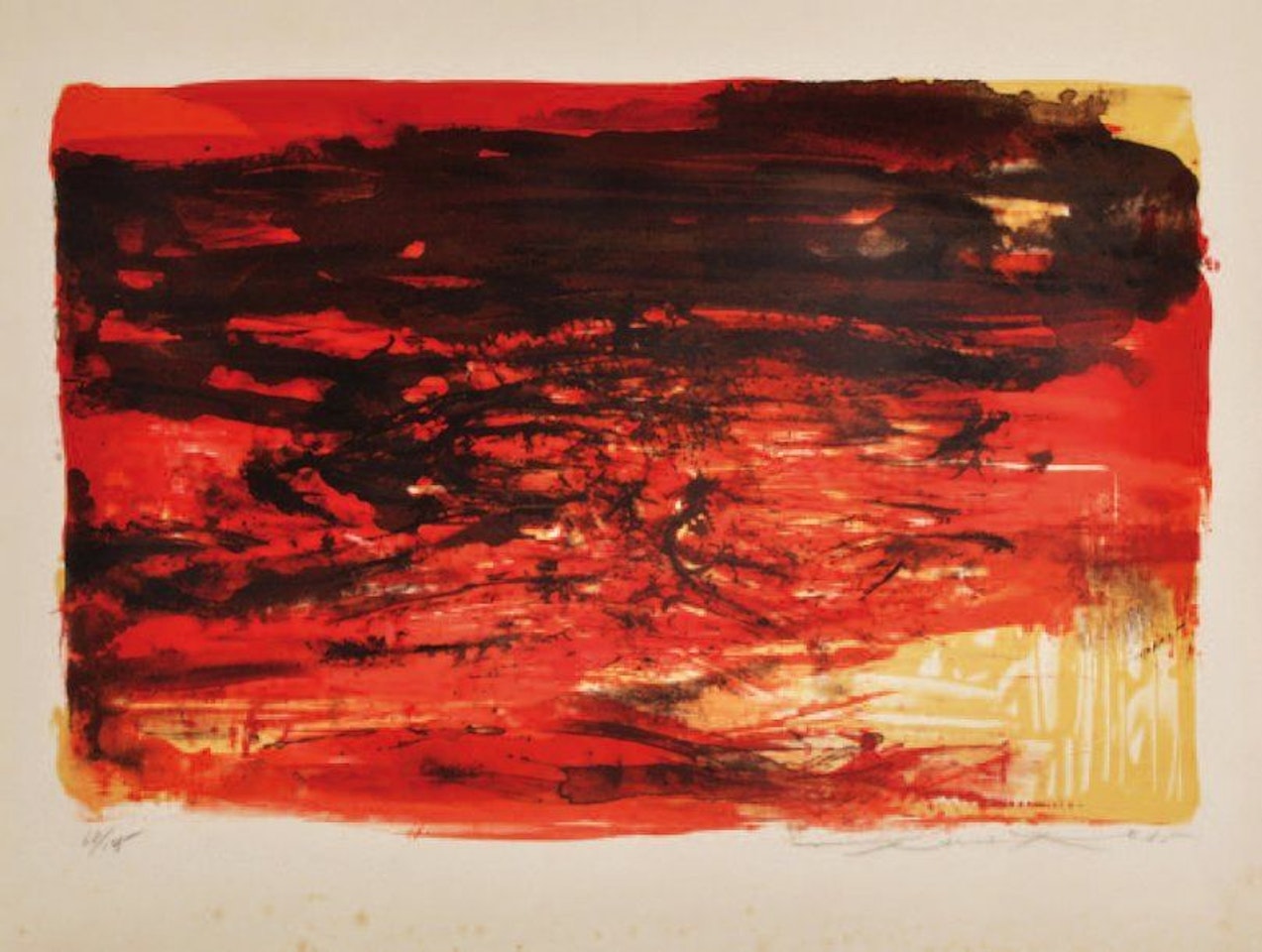 Untitled by Zao Wou-Ki