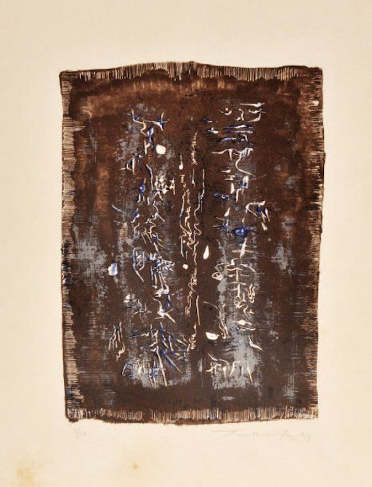 Untitled by Zao Wou-Ki