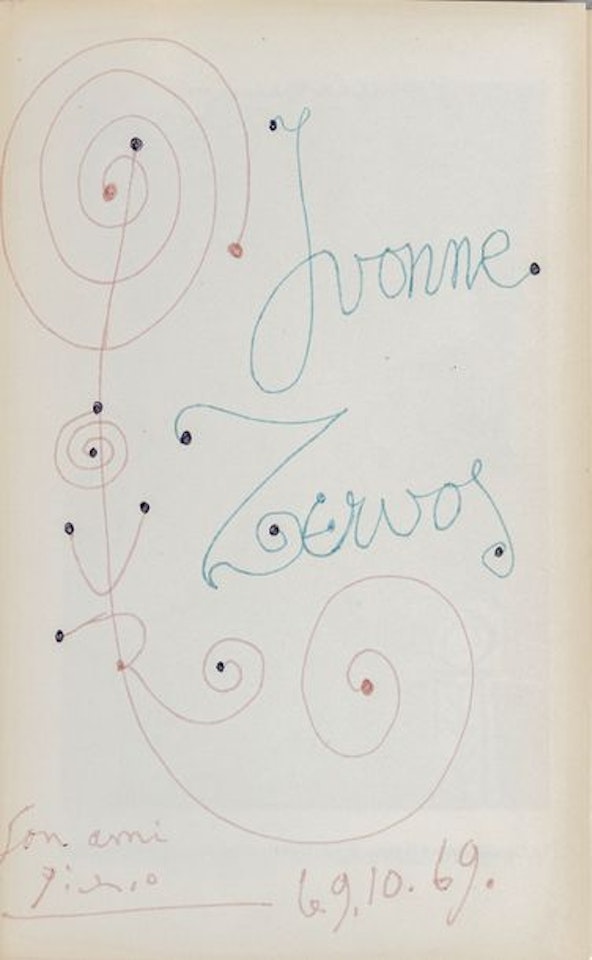 Exhibition catalog Picasso today, recent works at the Rosengart gallery in Lucerne by Pablo Picasso