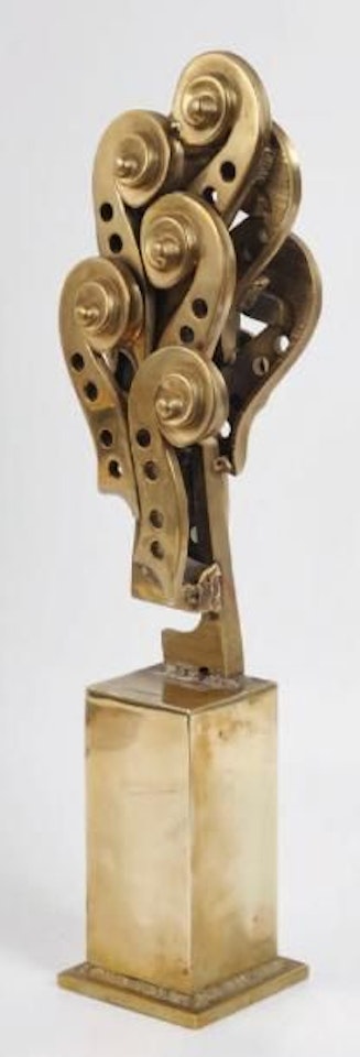 Violin stick trophy by Arman