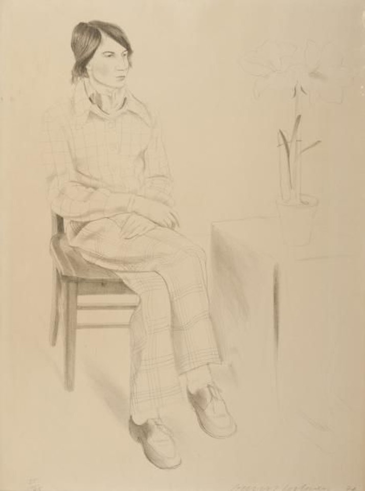 Jean Marie by David Hockney