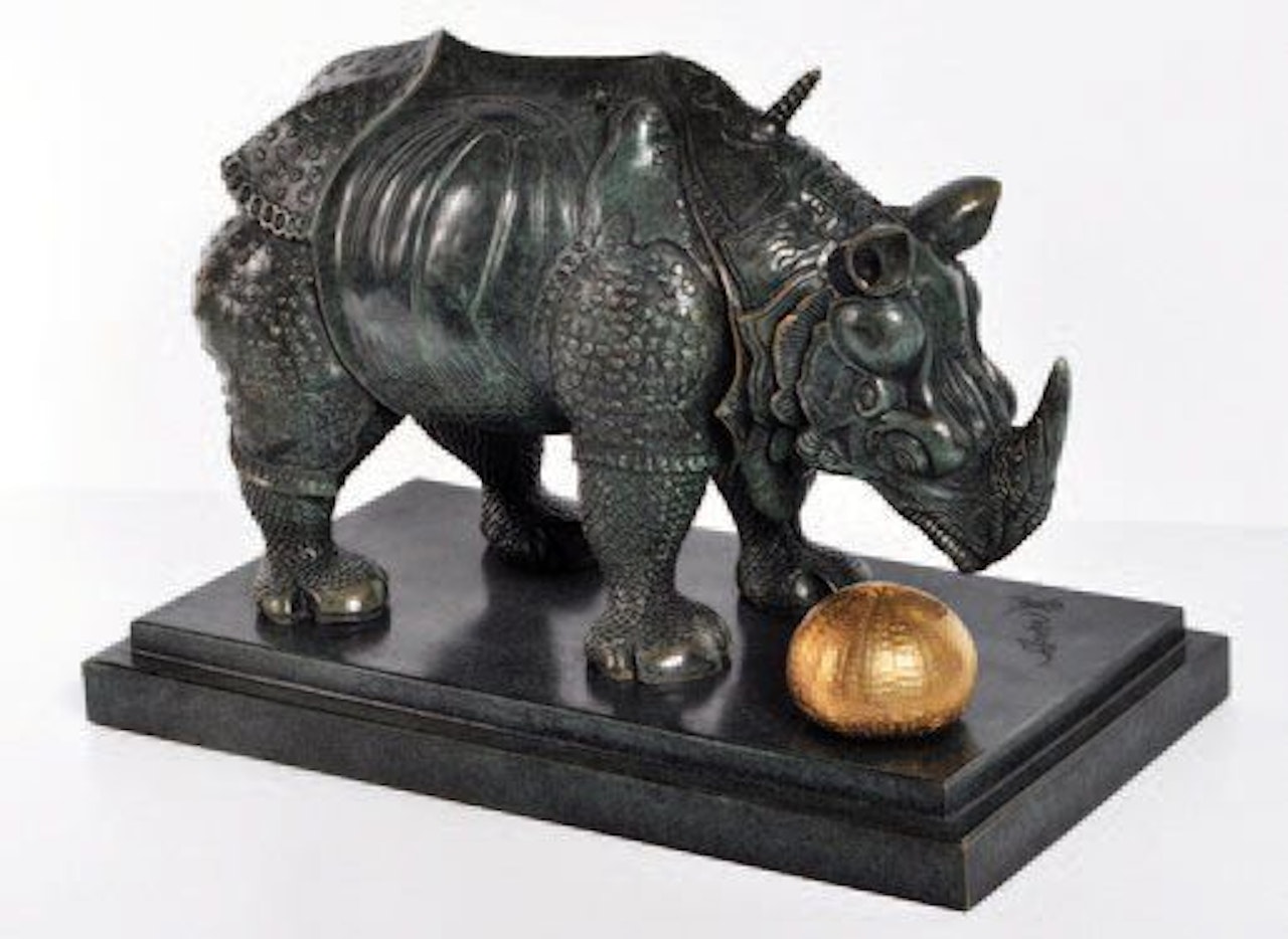 Rhinoceros dressed in lace by Salvador Dali