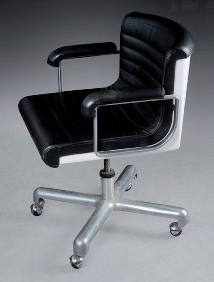 Office armchair by Ettore Sottsass