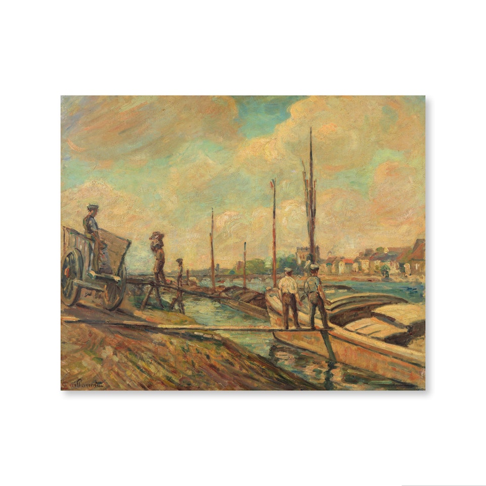 Quais de la Seine by Armand Guillaumin