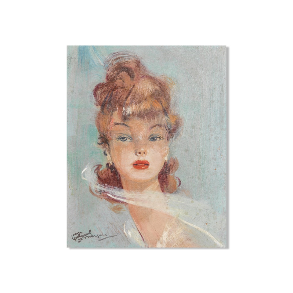 Portrait de Jabote by Jean Gabriel Domergue