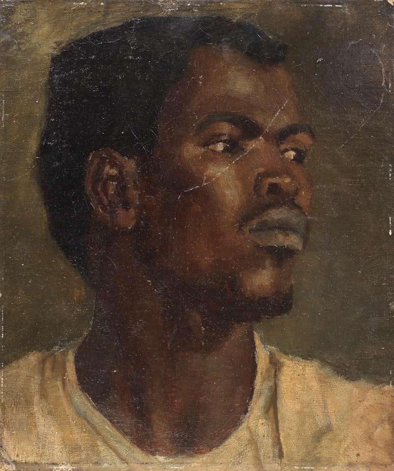 Study of a man by French School