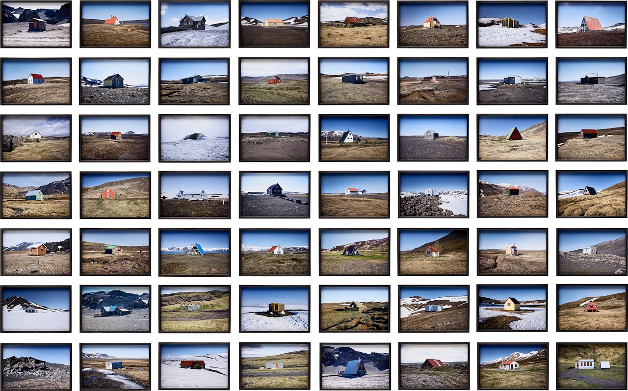 The hut series by Olafur Eliasson