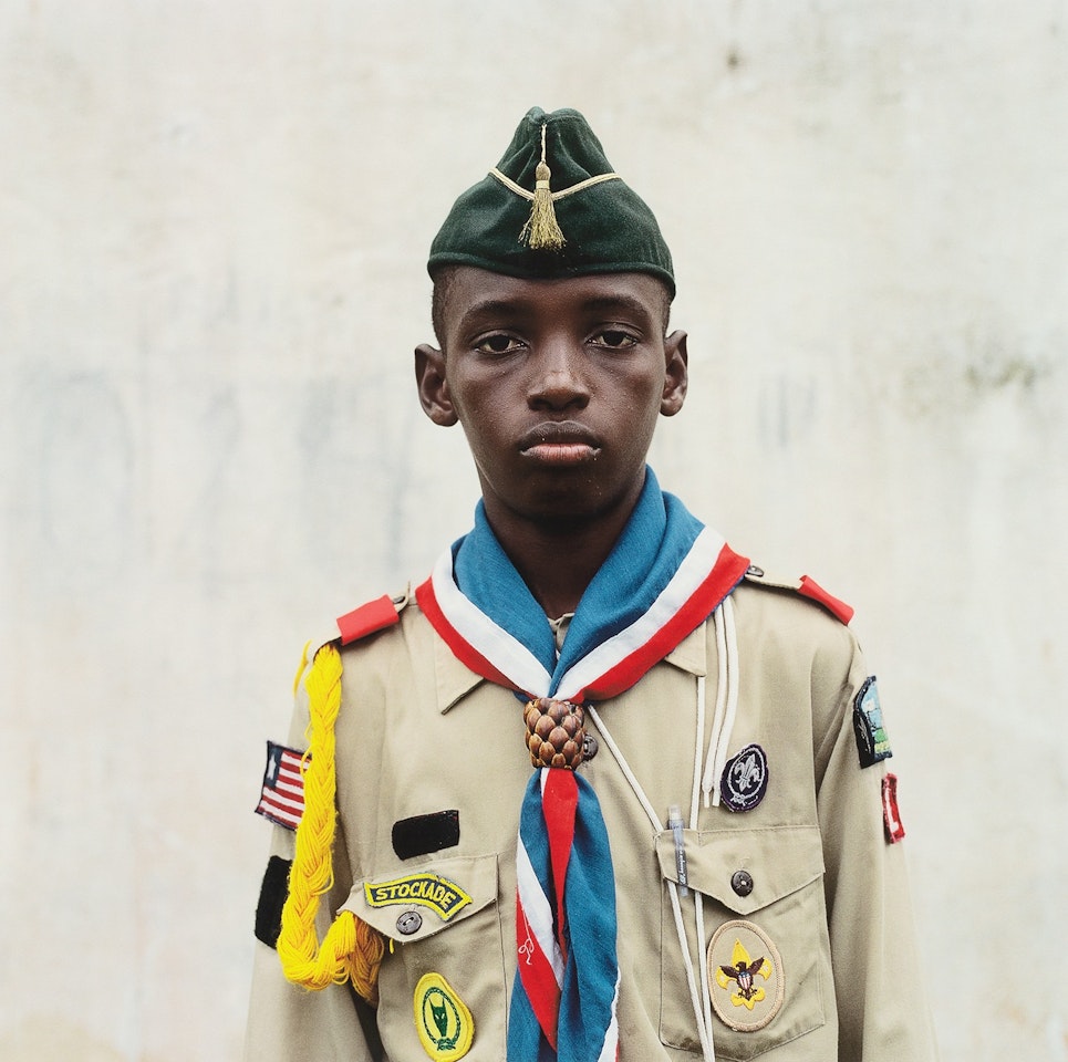 Mohammed Bah, Monrovia, Liberia from Boy Scouts by Pieter Hugo