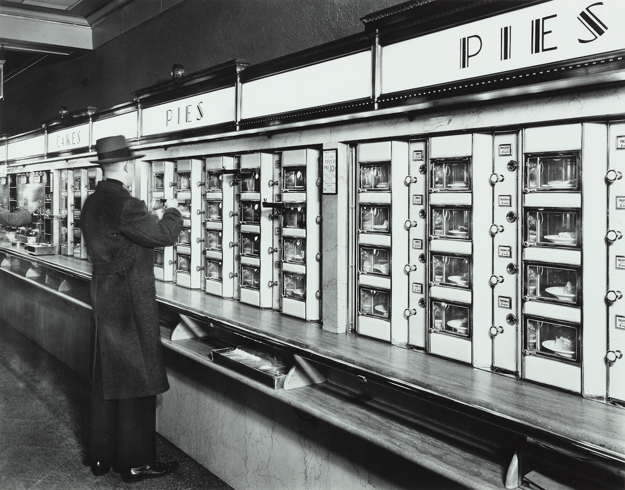 Automat, 977 Eighth Avenue, Manhattan by Berenice Abbott