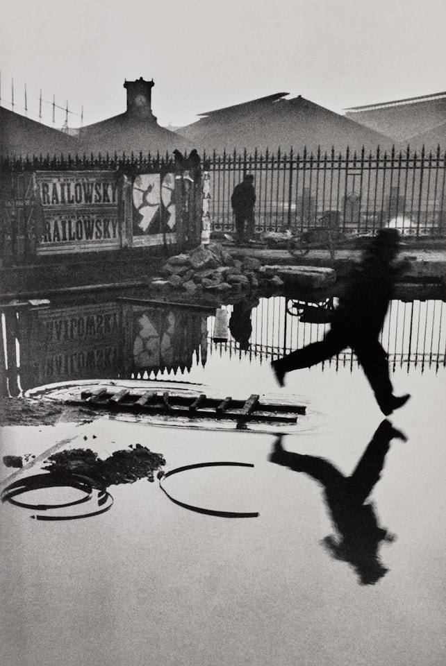 Behind the Gare Saint-Lazare, Paris by Henri Cartier-Bresson