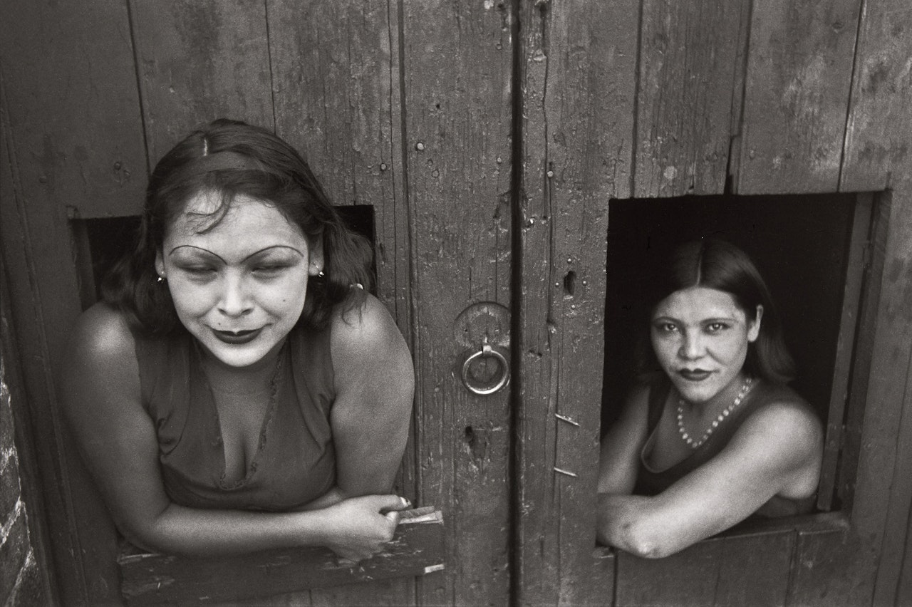 Calle Cuauhtemoctzin, Mexico City by Henri Cartier-Bresson