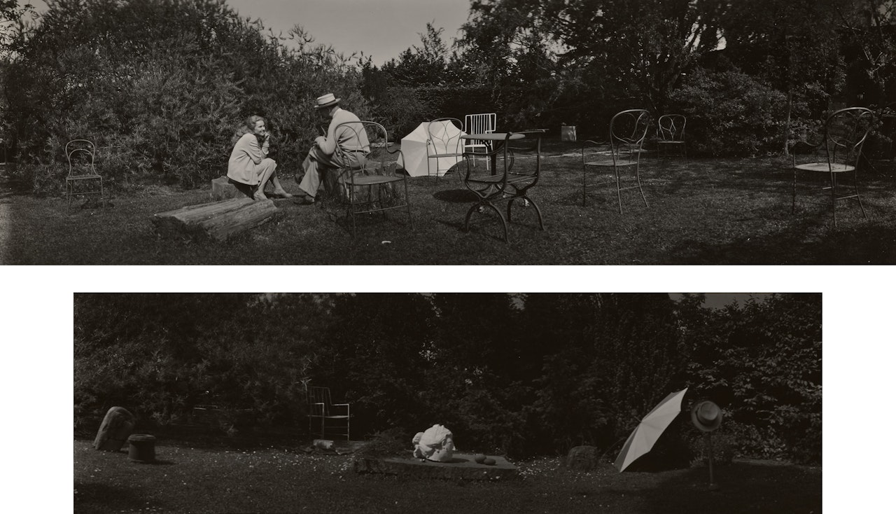 Two Magic Garden Panoramas by Josef Sudek
