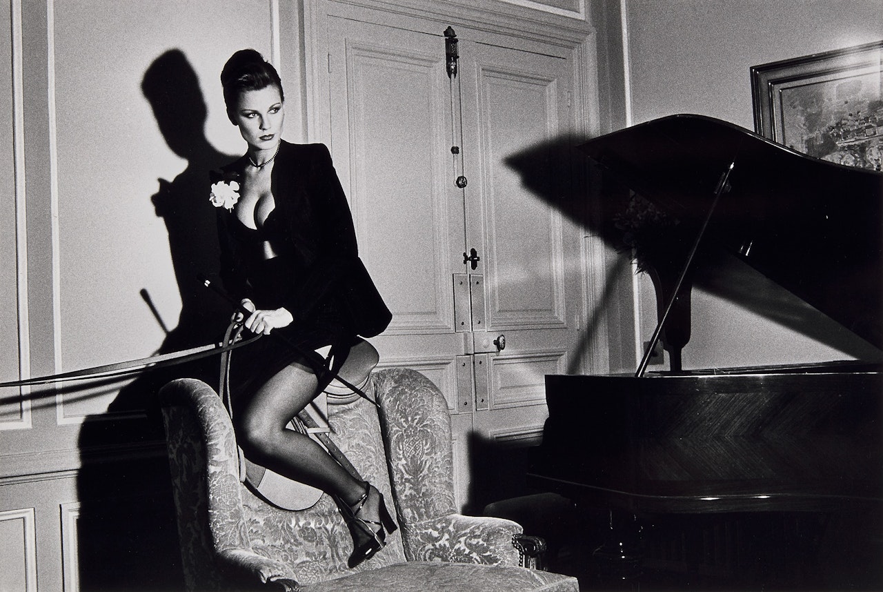 Saddle II, Paris by Helmut Newton
