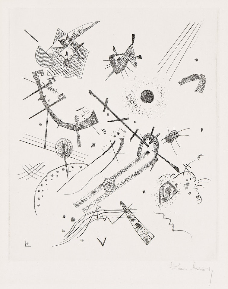 Kleine Welten XI. by Wassily Kandinsky