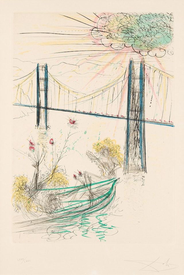 San Francisco . by Salvador Dali