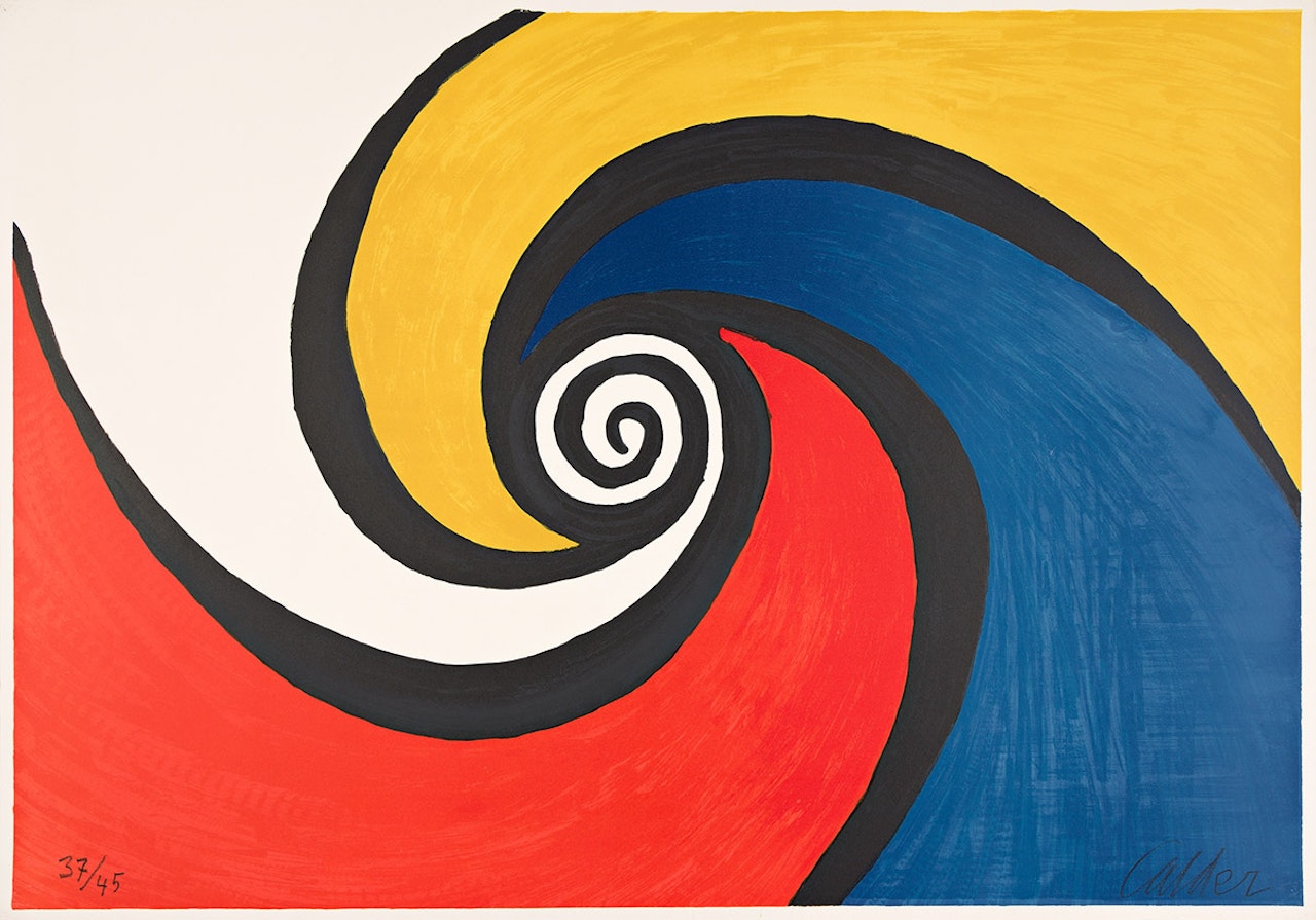 Spirale. by Alexander Calder