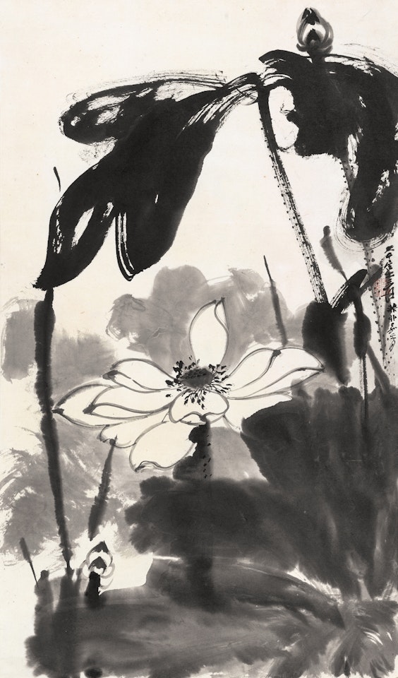 LOTUS by Zhang Daqian