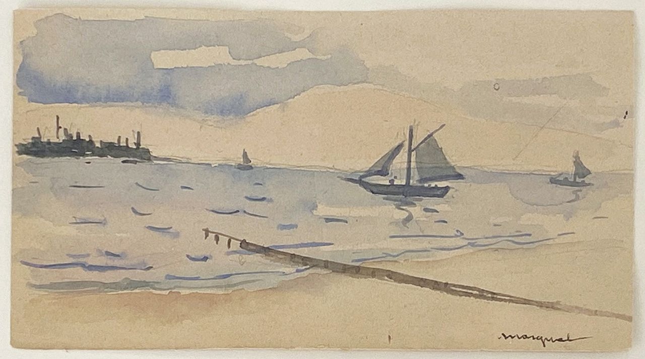 Bord de mer by Albert Marquet