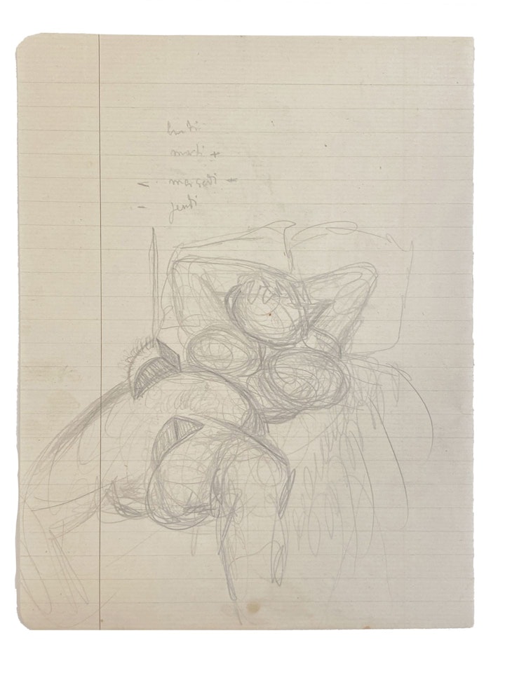 Nu allongé by Salvador Dali