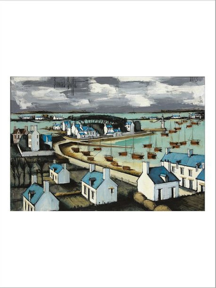 Ile aux moines, maree basse - Morbihan by Bernard Buffet