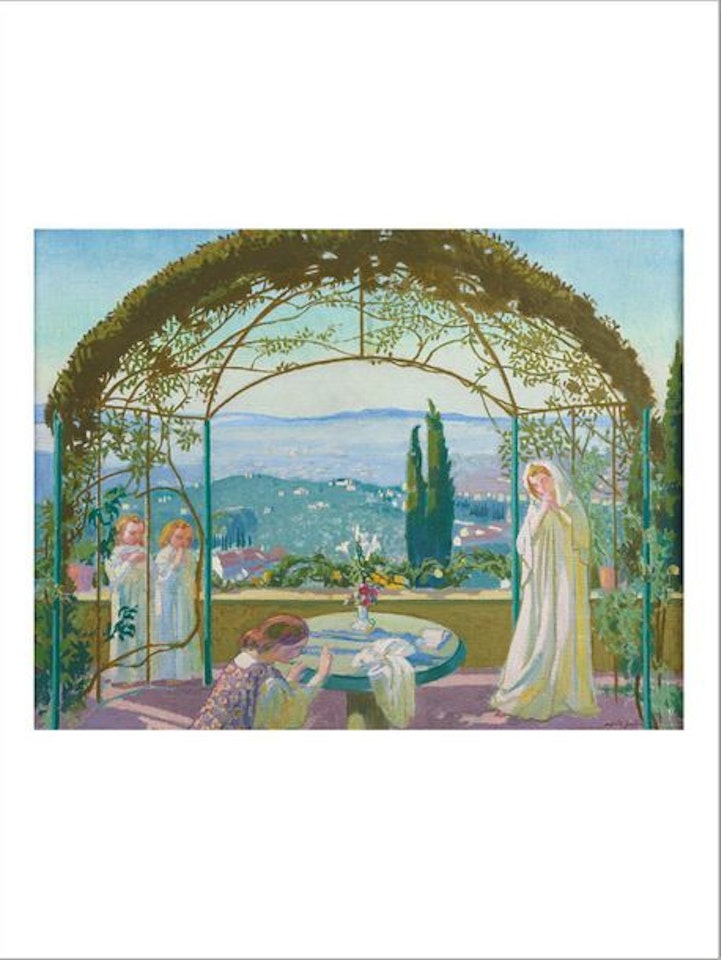 Annonciation a Fiesole (Bellavista) by Maurice Denis