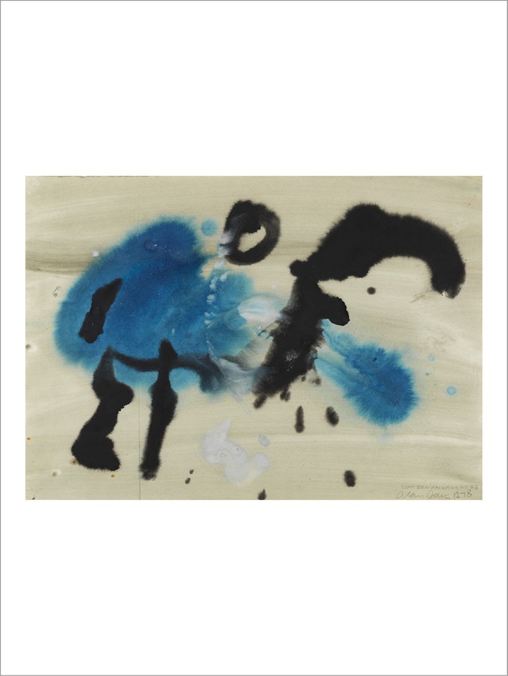 Soft zen paint 116 n° 23 by Alan Davie