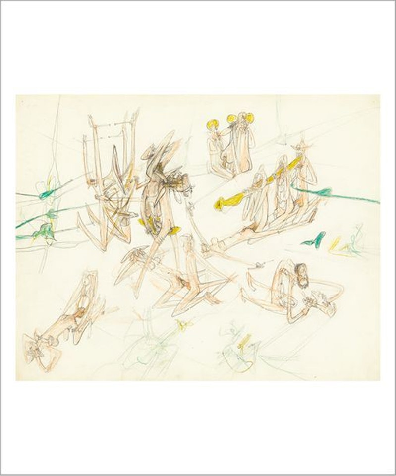 Sans titre, Personnages by Roberto Matta