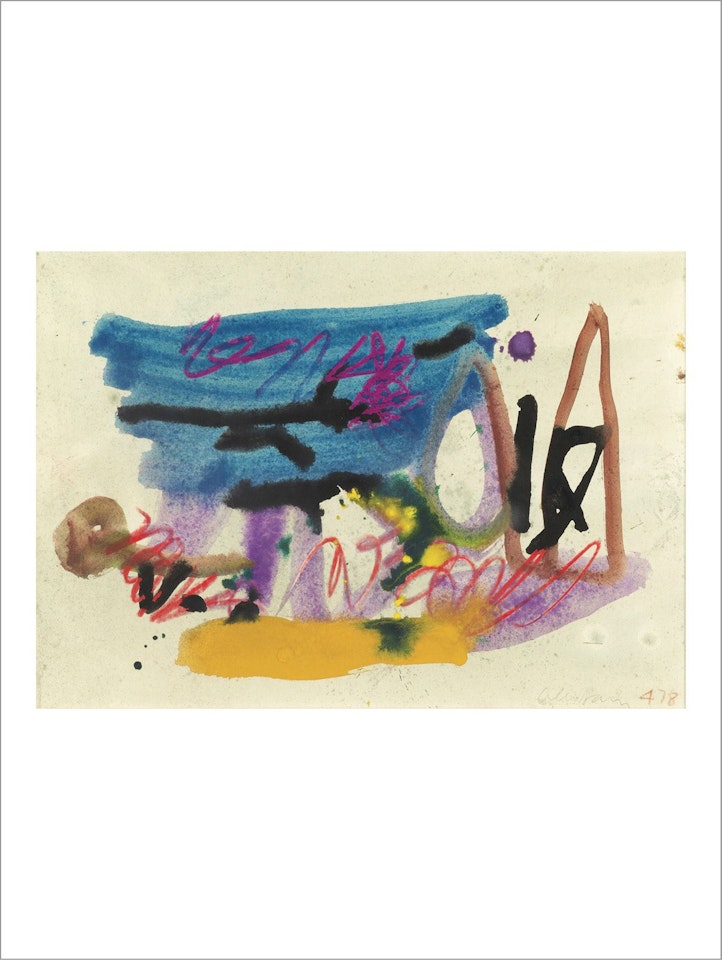 Sans titre by Alan Davie