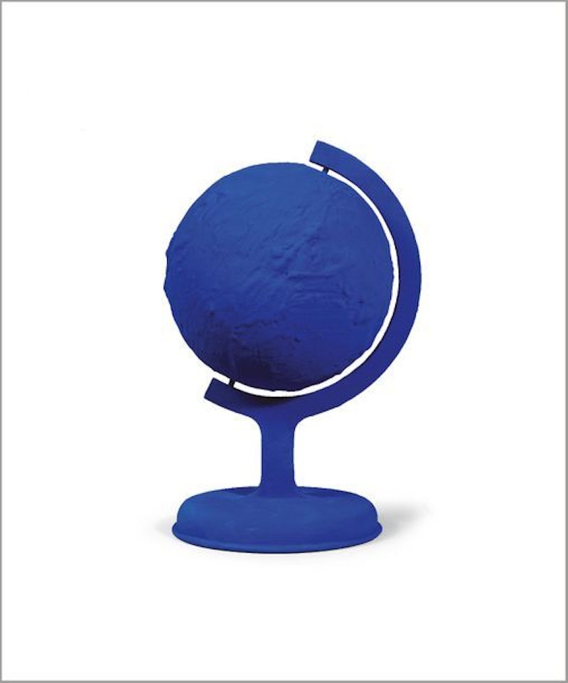 La terre bleue by Yves Klein