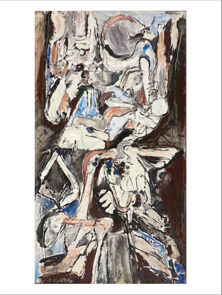 Les deux etages by Pierre Alechinsky