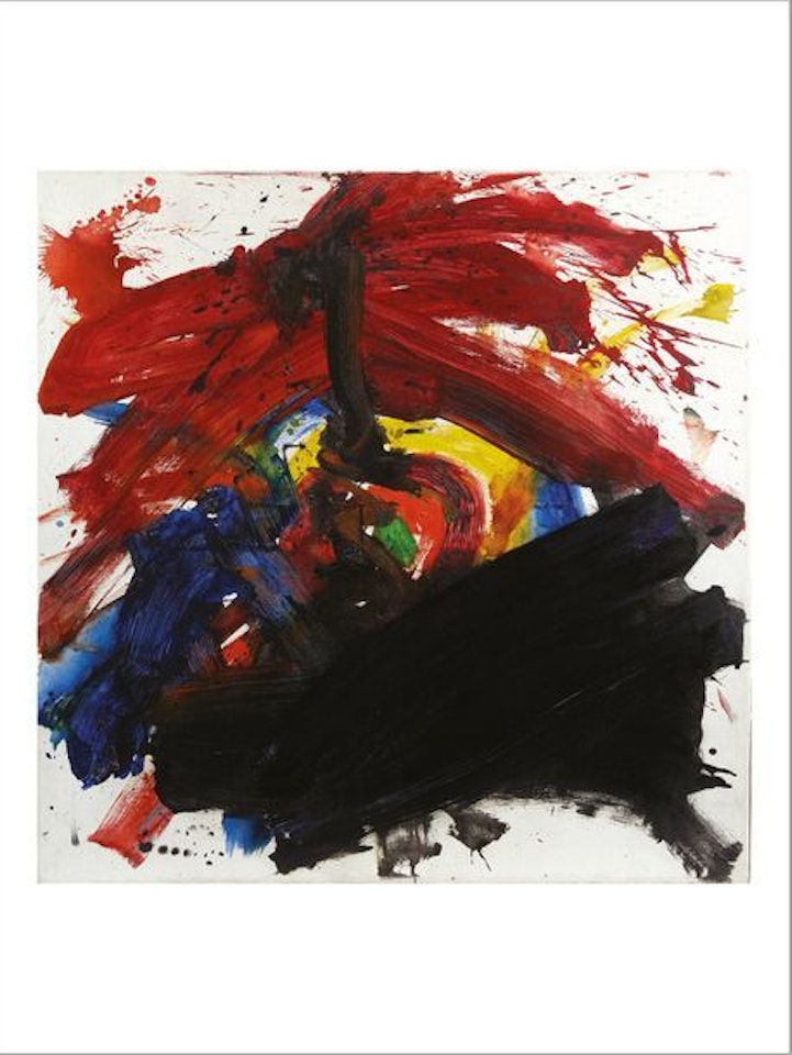 Composition by Walasse Ting