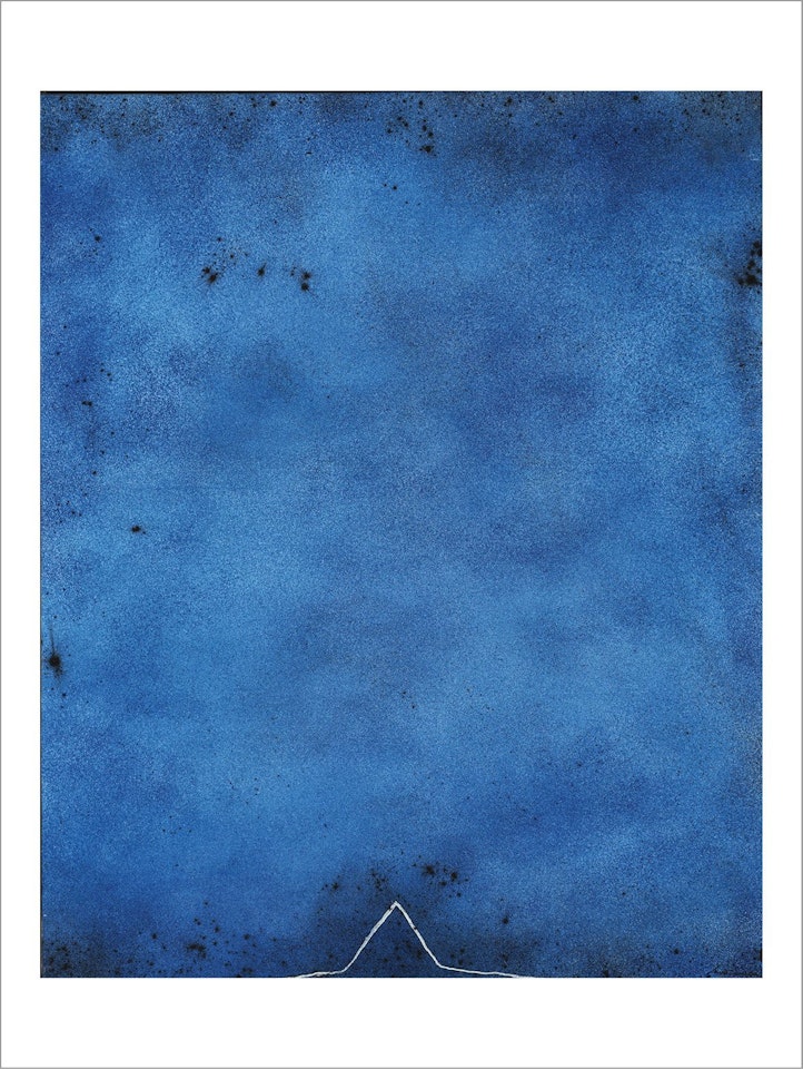 Spazio bleu by Giuseppe Santomaso