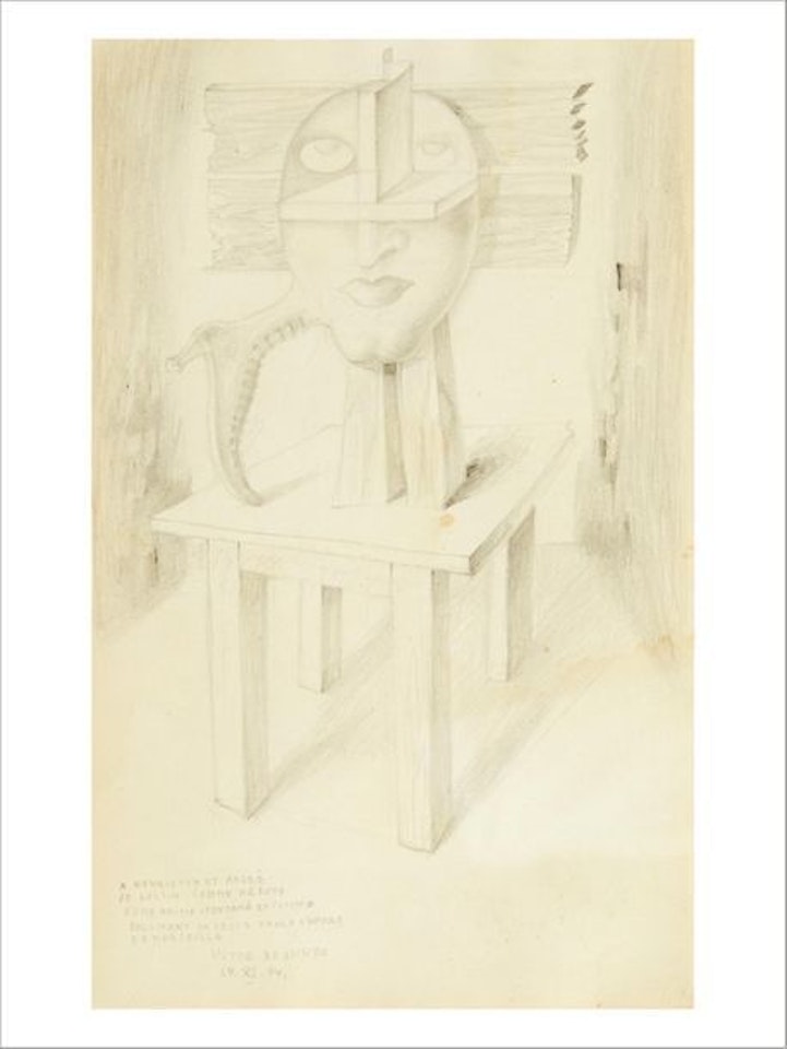Composition surréaliste by Victor Brauner