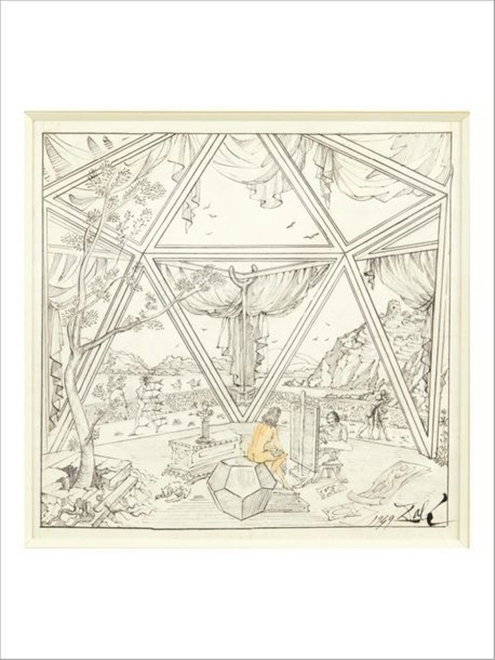 L"atelier imaginaire by Salvador Dali