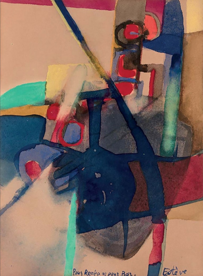 Composition abstraite by Maurice Esteve