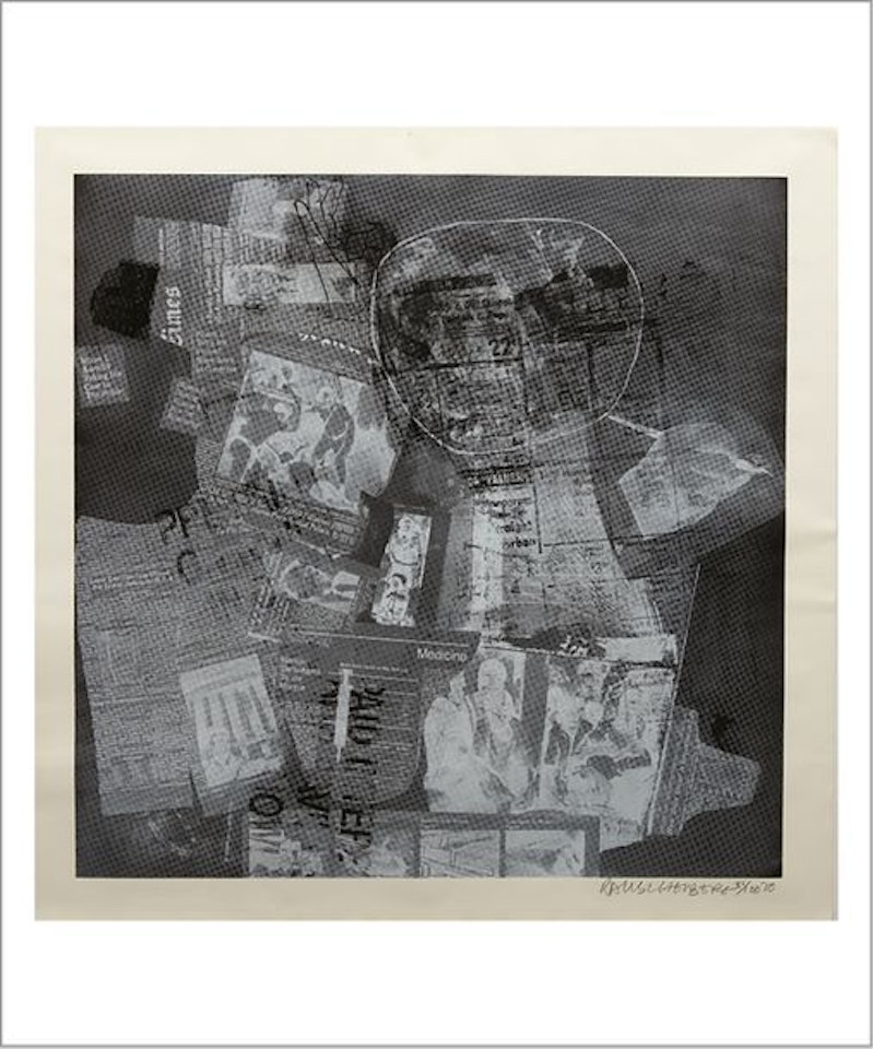 Surface Series by Robert Rauschenberg