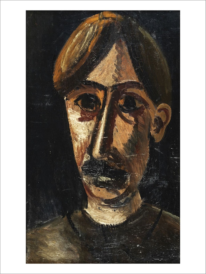 Portrait de gueule d"empeigne by Andre Derain