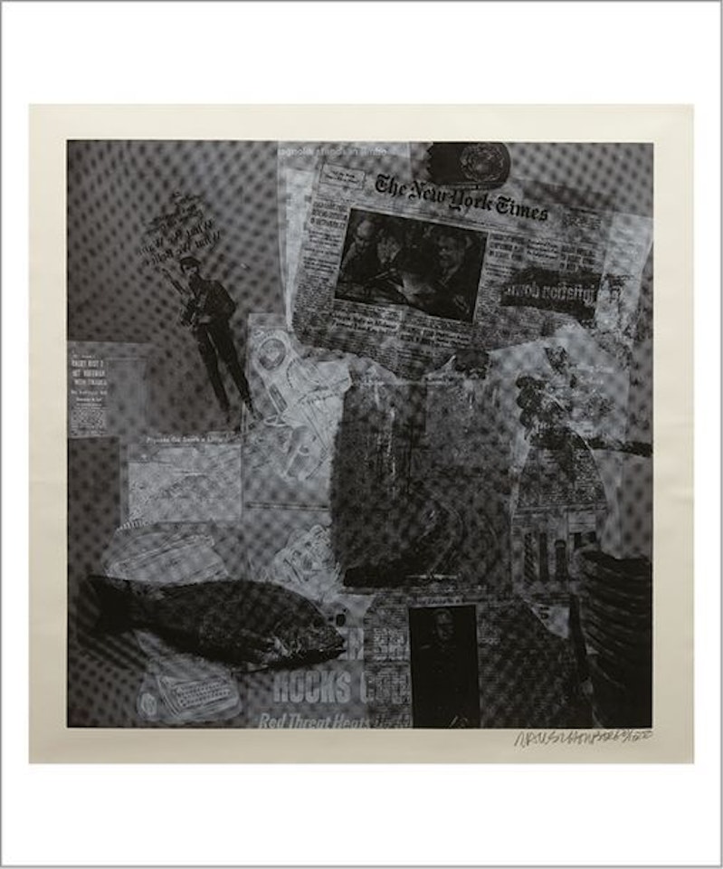 Surface Series by Robert Rauschenberg