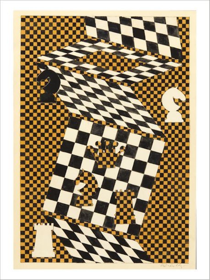 Echiquier by Victor Vasarely