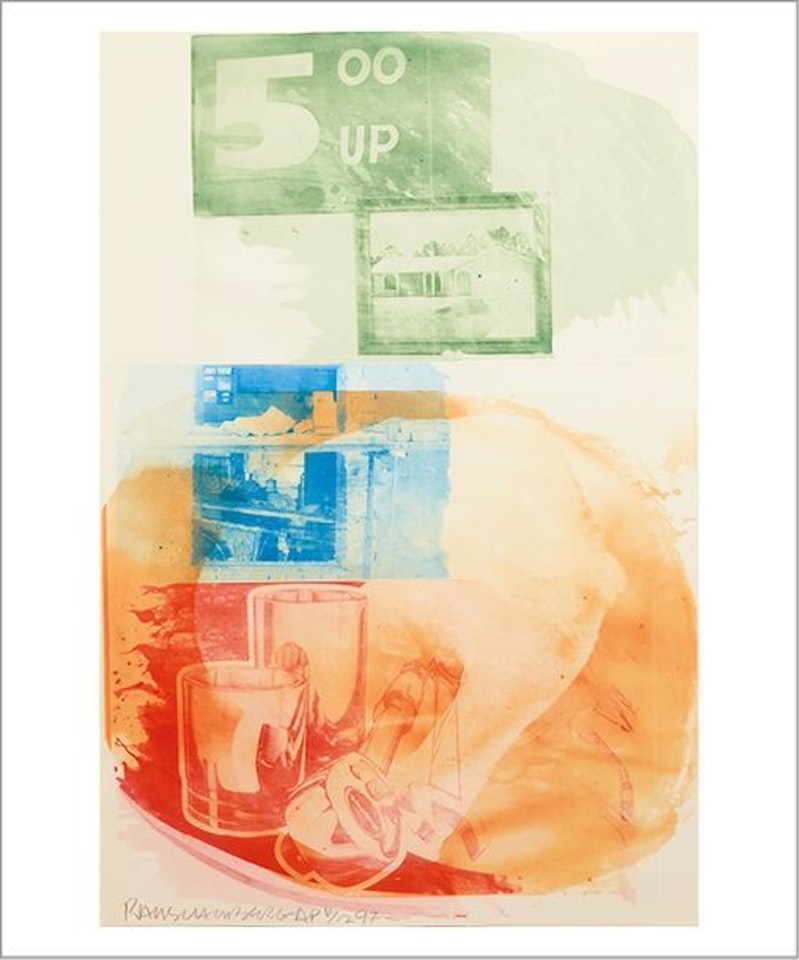 Collateral, from Ground Rules by Robert Rauschenberg
