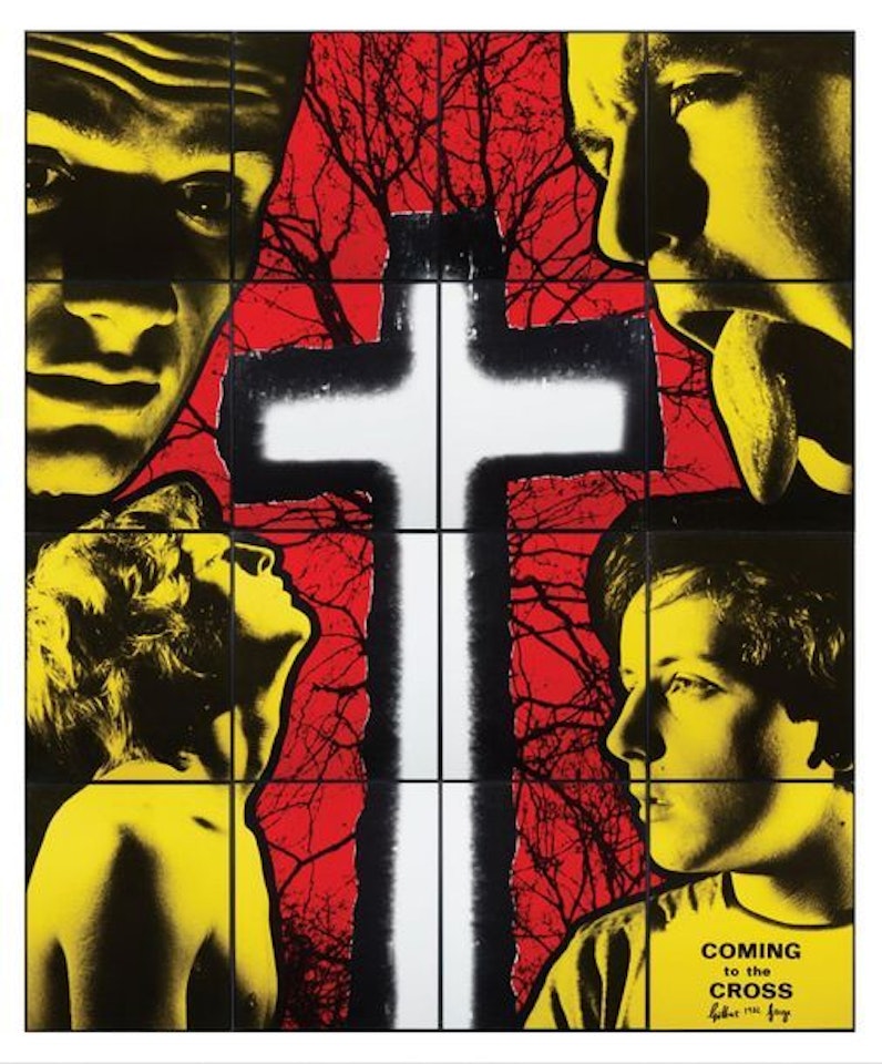 Coming to the cross by Gilbert & George