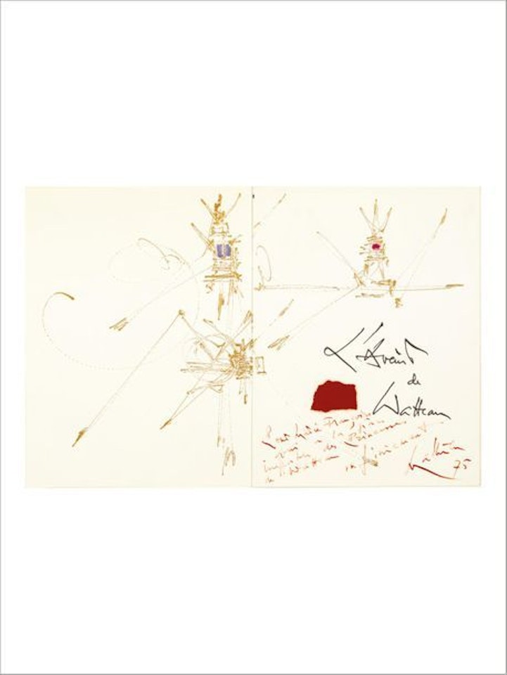 Composition by Georges Mathieu