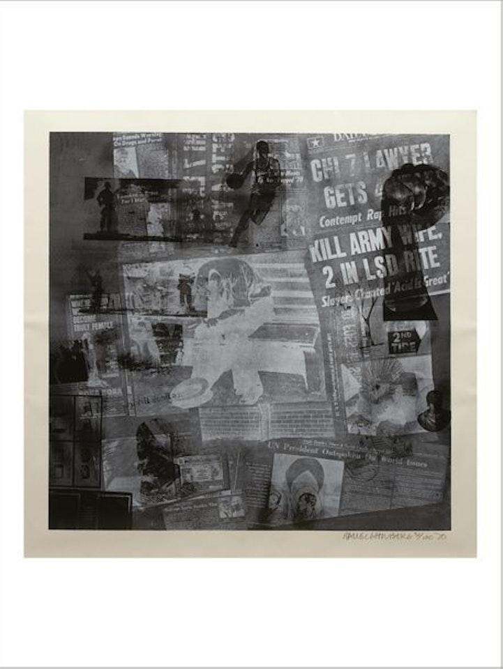 Surface Series by Robert Rauschenberg