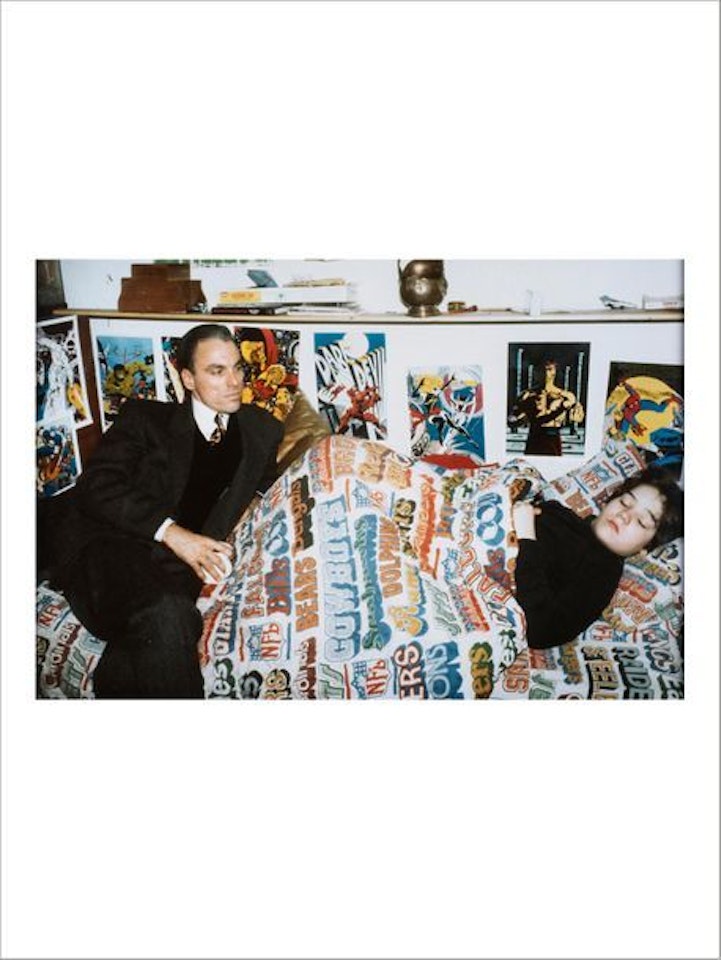 Max with Richard, New-York by Nan Goldin